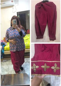 Maroon patiala