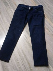 Dark Blue Denim Jeans