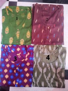 New Summer Special Soft Fabric Kurti Pack Of 7