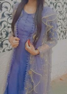 🌸Suit With Net Embroided Shrug And Dupatta🌸