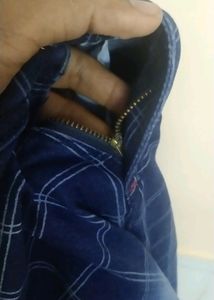 Ckecked Jean Pant