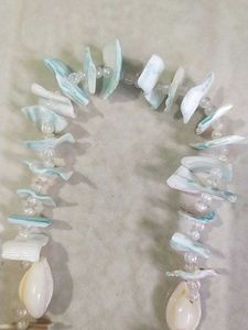 Imported Shell/Koadi &amp; Stone Beautiful Neck Piece