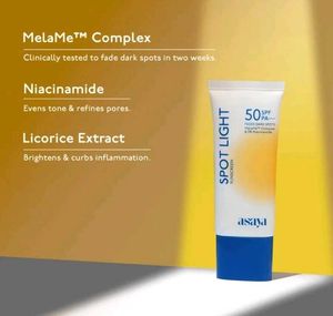 Asaya Spot Light Sunscreen SPF 50