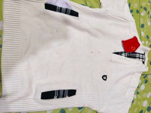 Stylish White Sweater