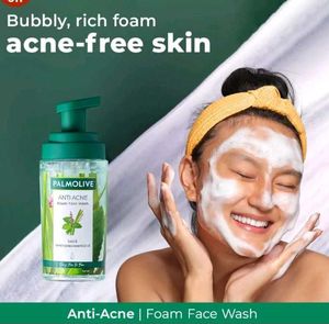 New Anti Acne Foam Face Wash