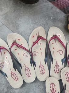 Comfy Beige Flip-Flops