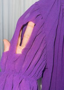 Purple Ruffle Top by EASEL – Brand New with Tag