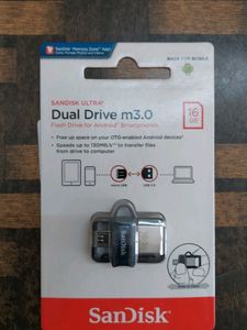 SanDisk Dual Drive m3.0 16GB OTG& USB Pend