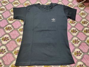 Adidas Prussian blue t-shirt for unisex