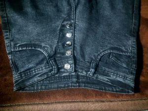 Stylish Wide Leg Denim Jeans