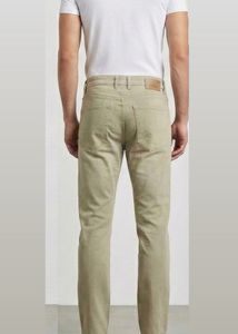 Men's Khaki Straight Fit Jeans