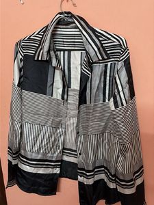 Korean Striped Button-Down Shirt 💗