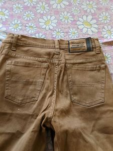 Brown Bootcut Jeans