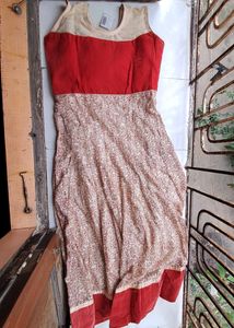 Anarkali Red Velvet SALWAR SUIT