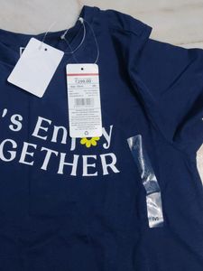 Navy Blue Tshirt 🌻🌻🌻💫💫💫🌸🌸