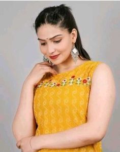 Sale / Emboidaray Work Cotton Kurta