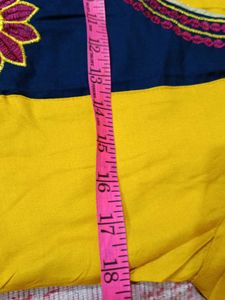 Embroidery Cotton Kurti