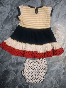 0 to 3m Cotton Frock