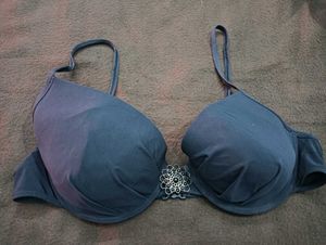 Navy Blue🖤 Bra with Embellishment