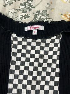 Checkered T Shirt
