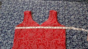 Red Embroidered Kurta Set