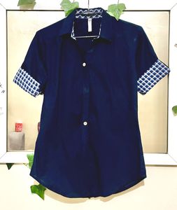 Navy Blue Shirt