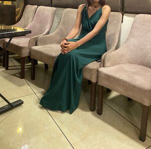 Branded Elegant Green Maxi Dress