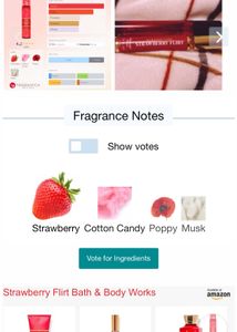 Bbw Strawberry Flirt 🎀 Body Mist
