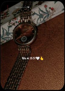 Elegant Beaded Bracelet Watch