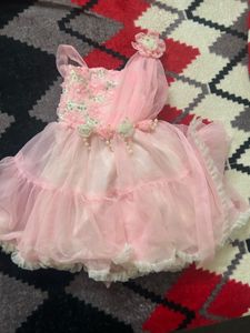Baby Doll Girl Frock Party Wear