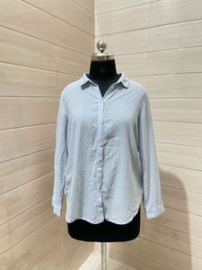 H&amp;M Pintresty 🌸Striped Oversized Shirt