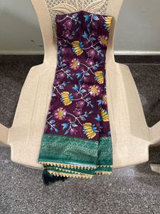 Elegant Floral Saree