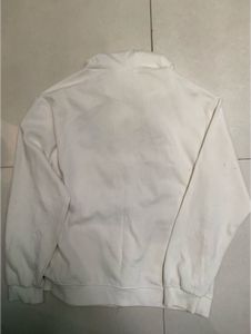 White S&amp;C branded with &#39;C&#39; Patch hoodie