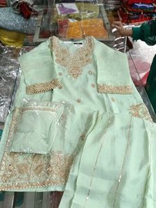 Elegant Embroidered Kurta Set