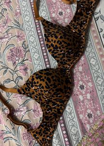 Leopard print Bra