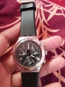 Swatch Irony Orignal Swiss Chronograph Mens Watch