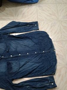 Branded Denim Shirt