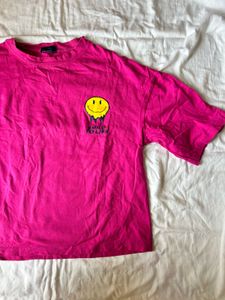 Pink Graphic Tee