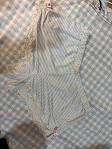 Lace Trim Sleep Shorts