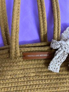 Cute Tote Bag with Bow