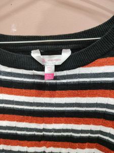 Striped Long Sleeve Top