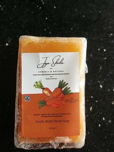 Organic Carrot Facial Soap