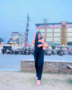 Black Sleeveless Jumpsuit Free Size