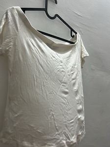 Off shoulder White Top