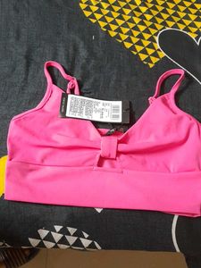 Pink Brand New Sports Bra
