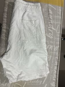 Casual White Shorts