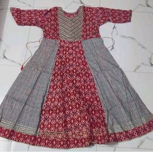 Pure Cotton Umberlla Kurti