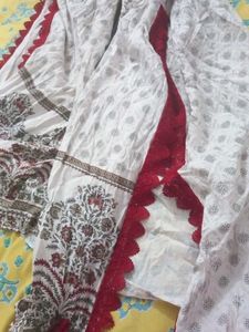 Kurta Set White🤍❤️