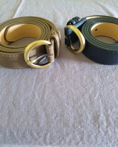 Unisex belts, 2 belt