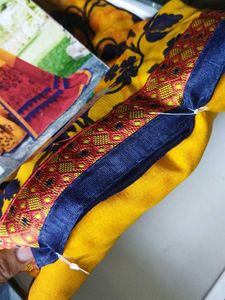 Elegant Yellow Saree